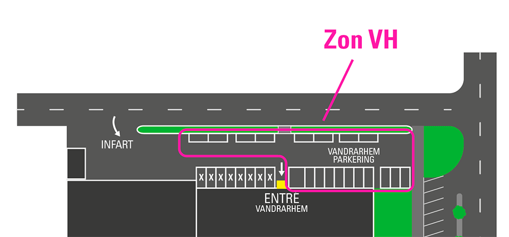 parkering vandrarhem Parkeringsplatser för vandrarhem